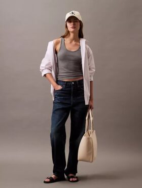 Cotton Contour Rib Tank