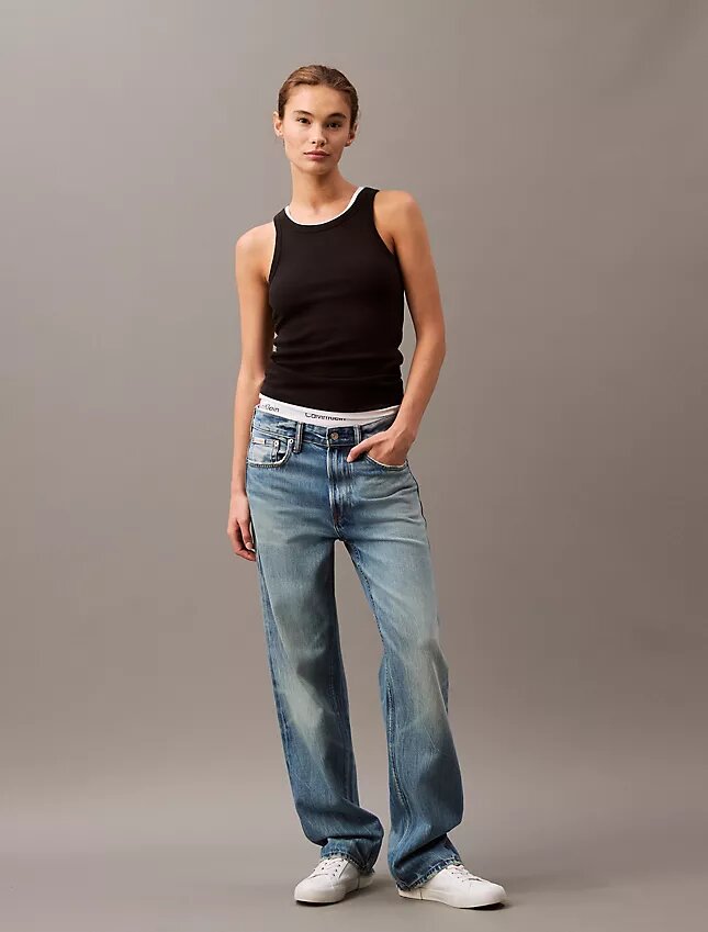 Cotton Contour Rib Tank Cotton Contour Rib Tank
