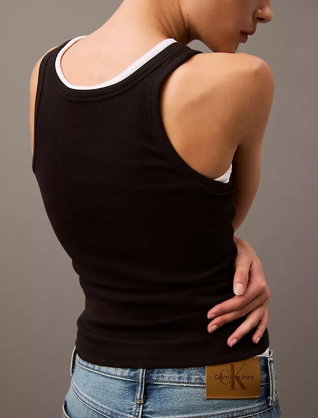 Cotton Contour Rib Tank Cotton Contour Rib Tank