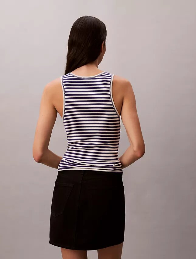 Cotton Contour Rib Tank Cotton Contour Rib Tank