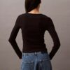 Cotton Contour Rib U-Neck Tee Cotton Contour Rib U-Neck Tee