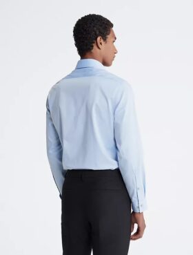 Cotton Herringbone Slim Fit Dress Shirt Cotton Herringbone Slim Fit Dress Shirt