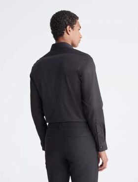 Cotton Herringbone Slim Fit Dress Shirt Cotton Herringbone Slim Fit Dress Shirt