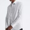 Cotton Herringbone Slim Fit Dress Shirt