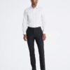 Cotton Herringbone Slim Fit Dress Shirt