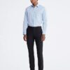 Cotton Herringbone Slim Fit Dress Shirt