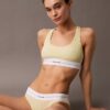 Cotton Modal Stretch Rib Lightly Lined Bralette Cotton Modal Stretch Rib Lightly Lined Bralette