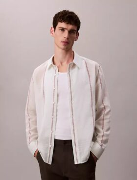 Cotton Nylon Relaxed Shirt