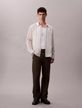 Cotton Nylon Relaxed Shirt