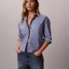 Cotton Poplin Boxy Button-Down Shirt Cotton Poplin Boxy Button-Down Shirt
