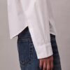 Cotton Poplin Boxy Button-Down Shirt Cotton Poplin Boxy Button-Down Shirt