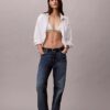 Cotton Poplin Boxy Button-Down Shirt Cotton Poplin Boxy Button-Down Shirt