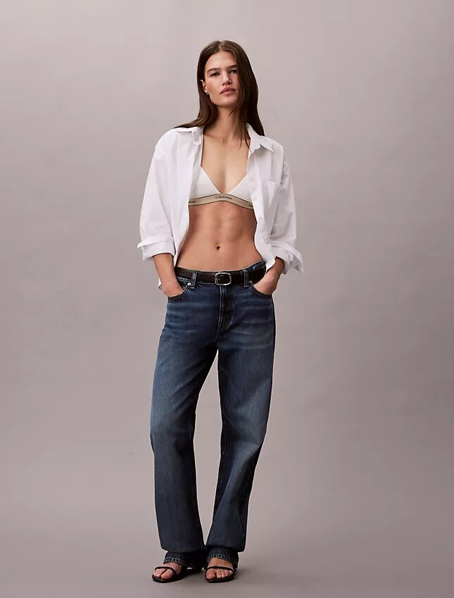 Cotton Poplin Boxy Button-Down Shirt Cotton Poplin Boxy Button-Down Shirt