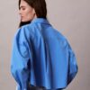 Cotton Poplin Cropped Boxy Button-Down Shirt Cotton Poplin Cropped Boxy Button-Down Shirt