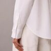 Cotton Poplin Emblem Logo Jacquard Shirt Cotton Poplin Emblem Logo Jacquard Shirt