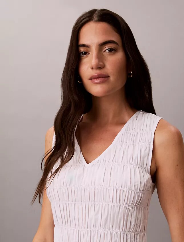 Cotton Poplin Midi Dress Cotton Poplin Midi Dress