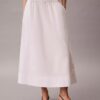 Cotton Poplin Midi Skirt Cotton Poplin Midi Skirt