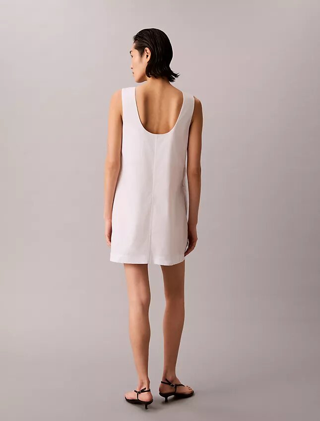 Cotton Poplin Mini Dress Cotton Poplin Mini Dress
