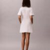 Cotton Poplin Mini Shirt Dress