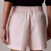 Cotton Poplin Pull-On Shorts