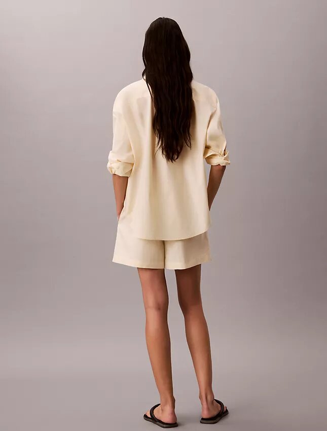 Cotton Poplin Pull-On Shorts Cotton Poplin Pull-On Shorts