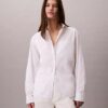 Cotton Poplin Relaxed Button-Down Shirt Cotton Poplin Relaxed Button-Down Shirt