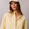 Cotton Poplin Relaxed Button-Down Shirt Cotton Poplin Relaxed Button-Down Shirt