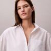 Cotton Poplin Relaxed Button-Down Shirt Cotton Poplin Relaxed Button-Down Shirt