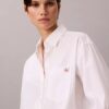 Cotton Poplin Relaxed Button-Down Shirt Cotton Poplin Relaxed Button-Down Shirt