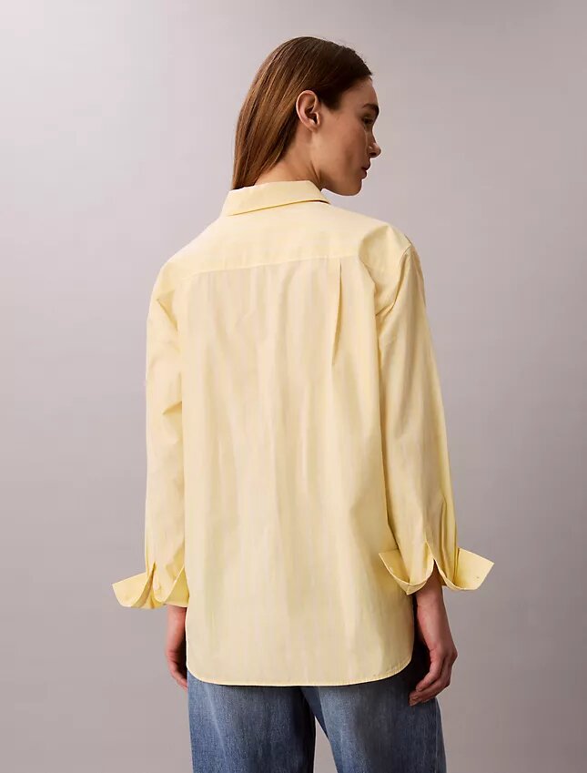 Cotton Poplin Relaxed Button-Down Shirt Cotton Poplin Relaxed Button-Down Shirt