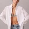 Cotton Poplin Relaxed Button-Down Shirt Cotton Poplin Relaxed Button-Down Shirt