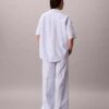 Cotton Poplin Relaxed Short Sleeve Sleep Shirt Cotton Poplin Relaxed Short Sleeve Sleep Shirt