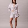 Cotton Poplin Relaxed Sleep Button-Down Shirt Cotton Poplin Relaxed Sleep Button-Down Shirt