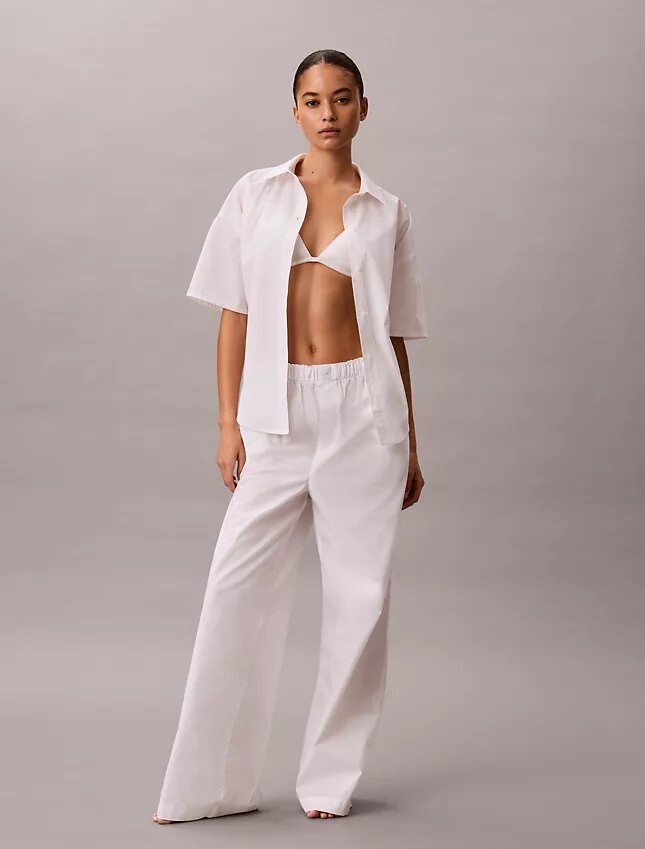Cotton Poplin Sleep Pants Cotton Poplin Sleep Pants