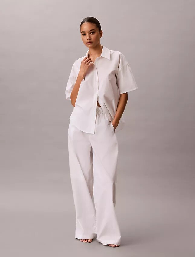 Cotton Poplin Sleep Pants Cotton Poplin Sleep Pants