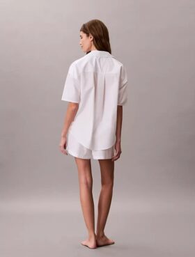 Cotton Poplin Sleep Shorts Cotton Poplin Sleep Shorts