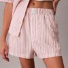 Cotton Poplin Sleep Shorts Cotton Poplin Sleep Shorts