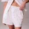 Cotton Poplin Sleep Shorts Cotton Poplin Sleep Shorts