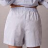 Cotton Poplin Sleep Shorts Cotton Poplin Sleep Shorts