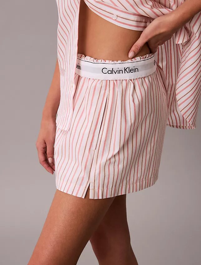 Cotton Poplin Sleep Shorts Cotton Poplin Sleep Shorts