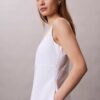 Cotton Poplin Sleeveless Midi Dress
