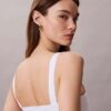 Cotton Poplin Sleeveless Midi Dress