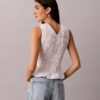 Cotton Poplin Sleeveless Top Cotton Poplin Sleeveless Top