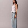 Cotton Poplin Sleeveless Top Cotton Poplin Sleeveless Top