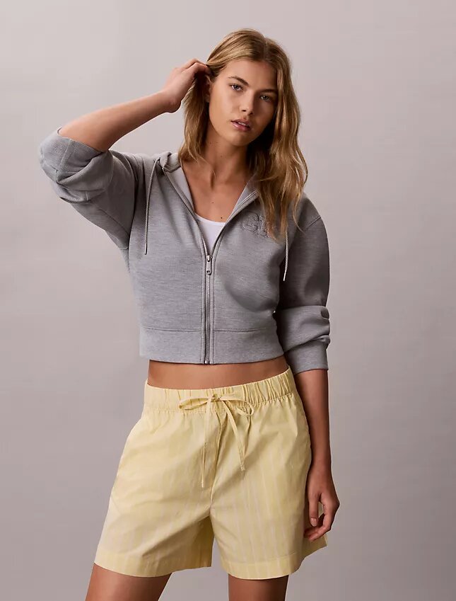 Cotton Poplin Stripe Boxer Shorts Cotton Poplin Stripe Boxer Shorts