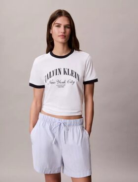 Cotton Poplin Stripe Boxer Shorts