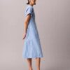 Cotton Poplin Stripe Midi Dress Cotton Poplin Stripe Midi Dress