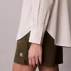 Cotton Poplin Stripe Relaxed Button-Down Shirt Cotton Poplin Stripe Relaxed Button-Down Shirt