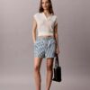 Cotton Poplin Stripe Shorts Cotton Poplin Stripe Shorts