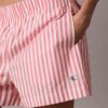 Cotton Poplin Stripe Shorts Cotton Poplin Stripe Shorts